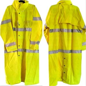 Tingley Comfort-Brite Coat High Visibility Rainwear C53122 Flame Resistant NEW